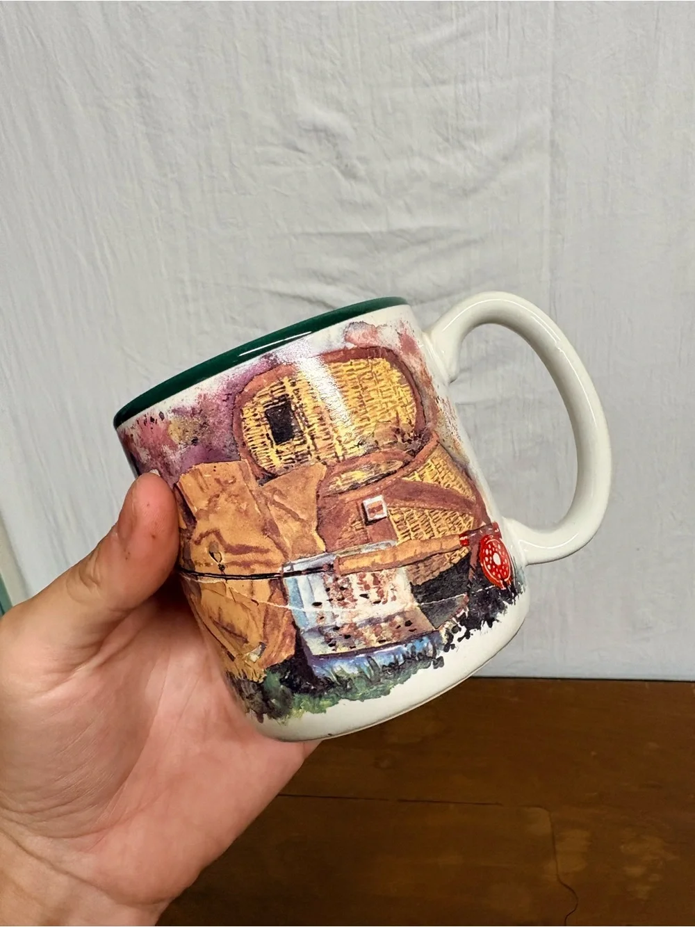 Vintage 1991’ Potpourri Press Fishing Mug